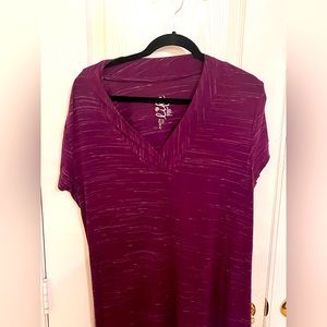 Purple T-shirt dress! Comfy xl